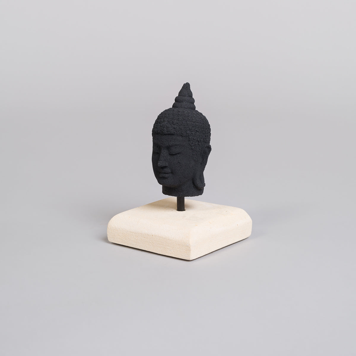 Buddha hode i sandstein