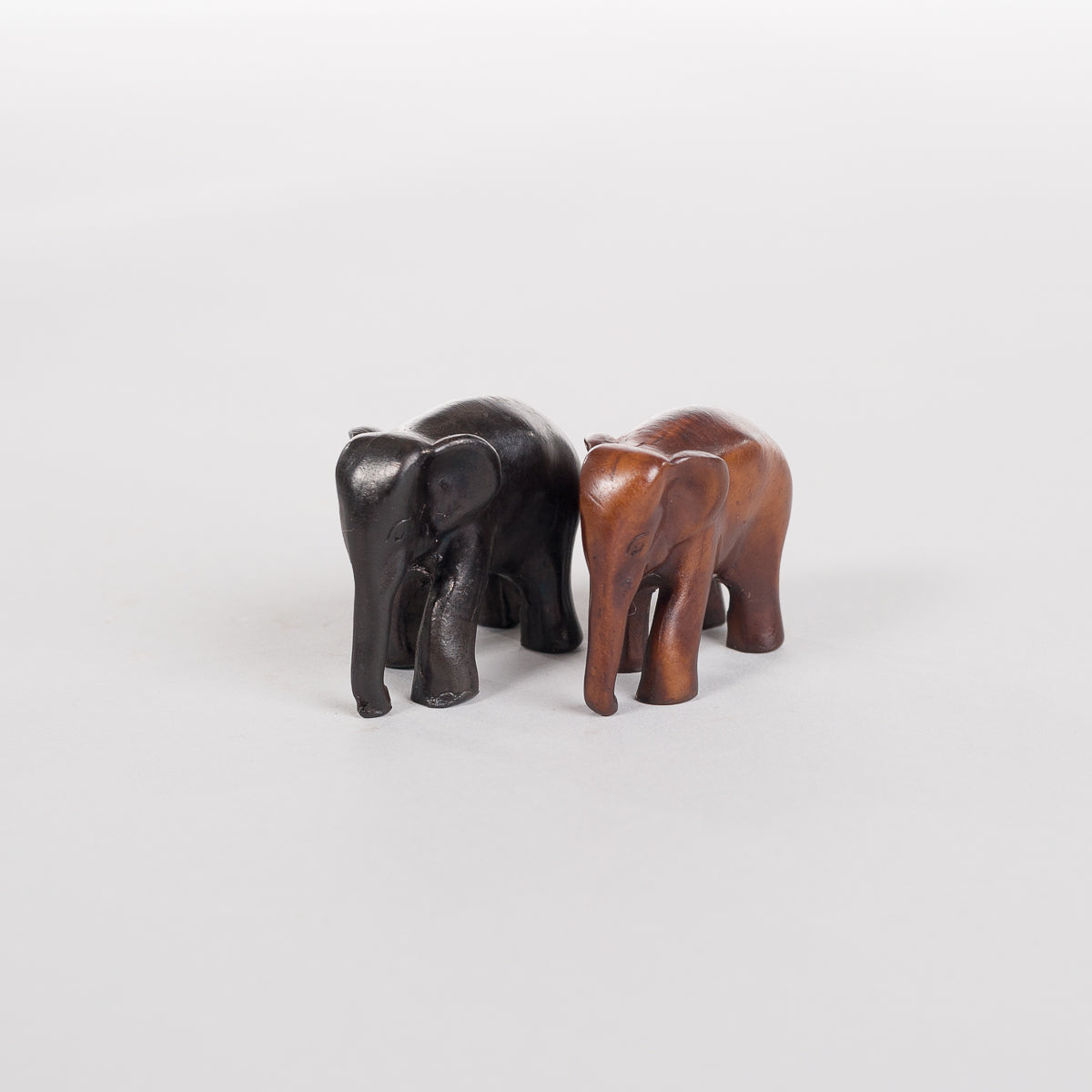 Liten elefant - brun