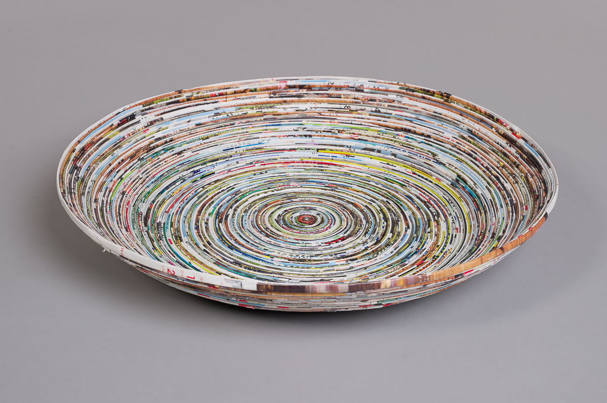 Stort Fat av papir - D 50 cm