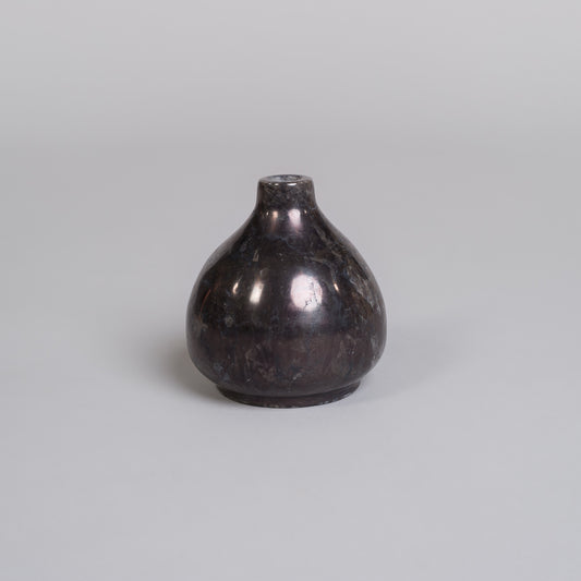 Marmor Vase-Svart