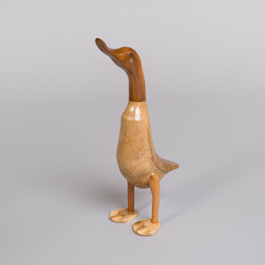 And Lakket natur - Høyde 44 cm.