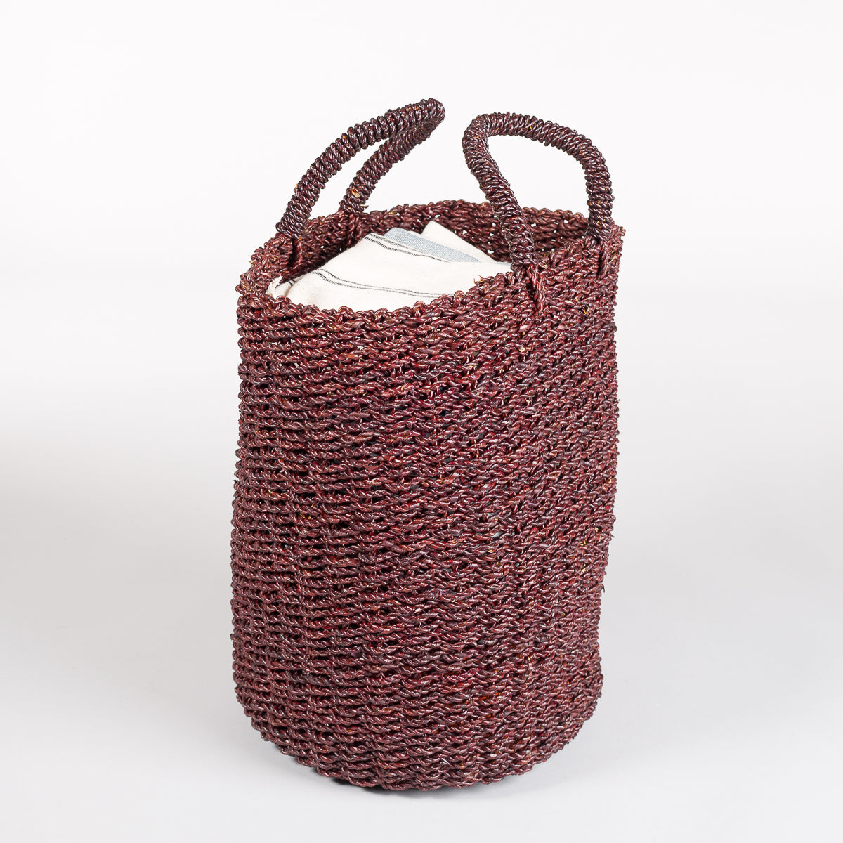 Kurv i siv - Burgunder